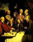 Sir Joshua Reynolds members of the society of dilettanti oil painting picture wholesale